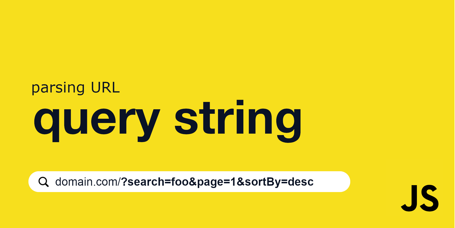 Parsing URL Query String. A definite guide through one of the… | by Marcos  Gonçalves | NERDJACKING | Medium