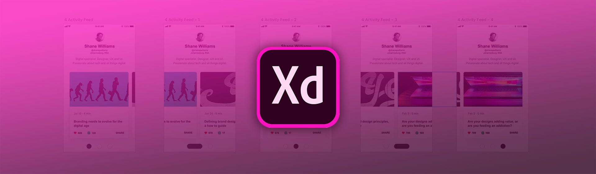 User Experience / Interface Design Case Study – Learn Adobe XD – UX/ UI  Animation – Web / Mobile, Soli Art