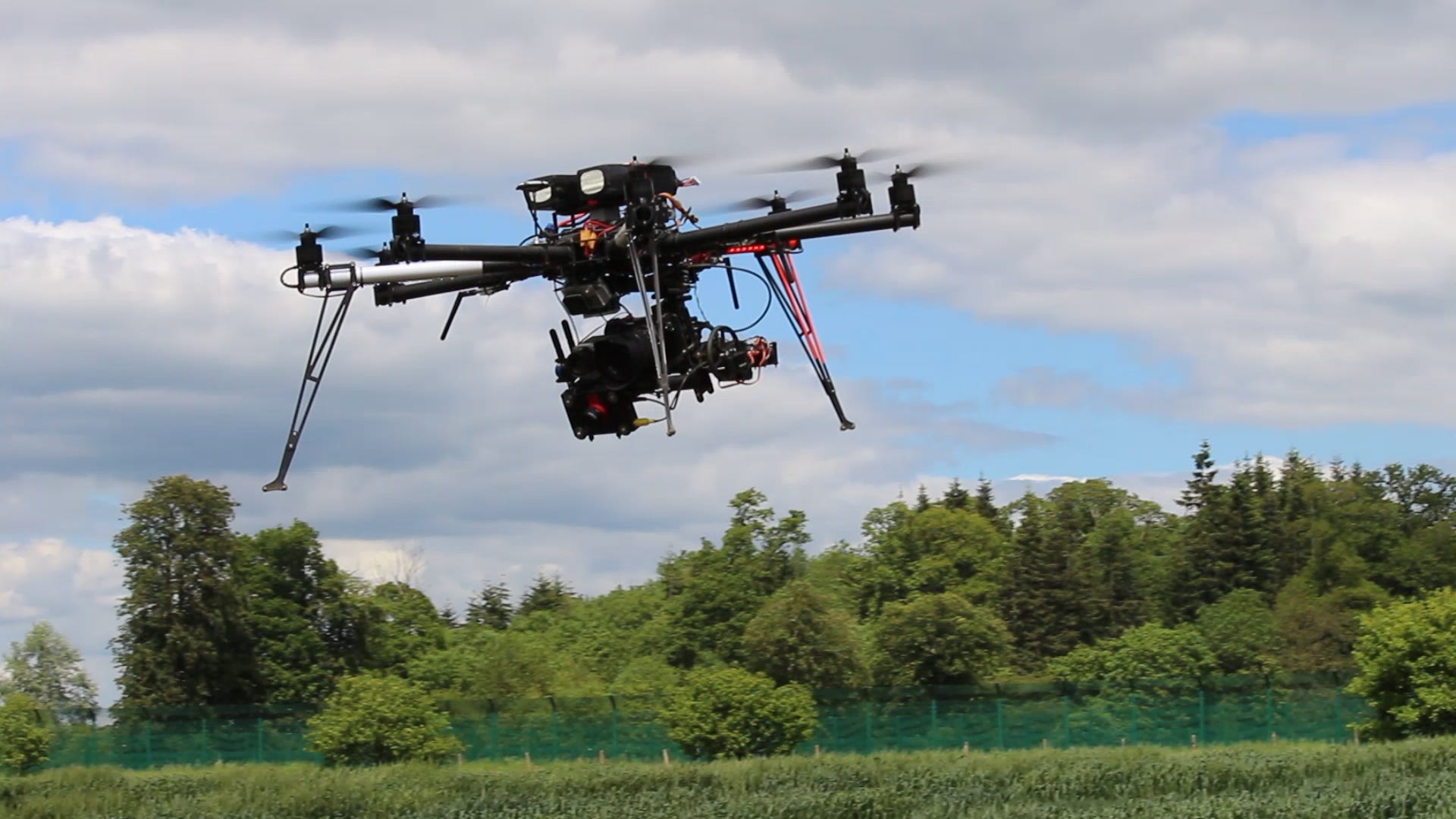 Octocopter!. Experimental drone for agricultural… | by BBSRC | Medium