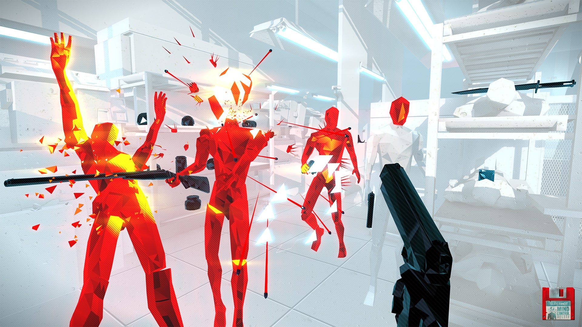 SUPERHOT An FPS based on Solitaire!? by Chinmay Patel Game Design Fundamentals Medium