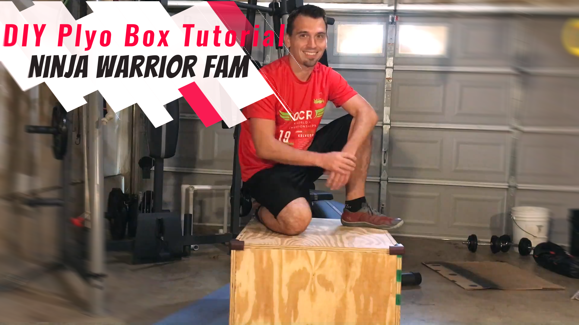How to DIY a Plyo Box (3-in-1) for your Garage Gym by Jonathon Ninja Warrior Fam Medium pic