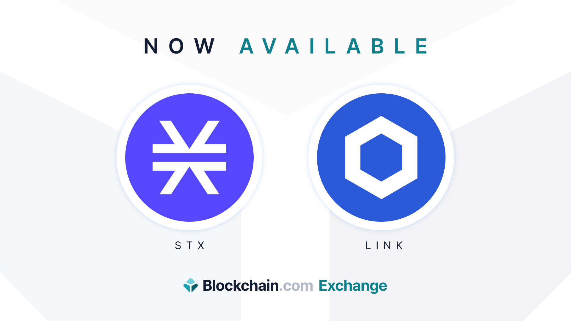 Now available on Blockchain.com: Chainlink (LINK) and Stacks (STX) | by  Amadeo Pellicce | @blockchain | Medium
