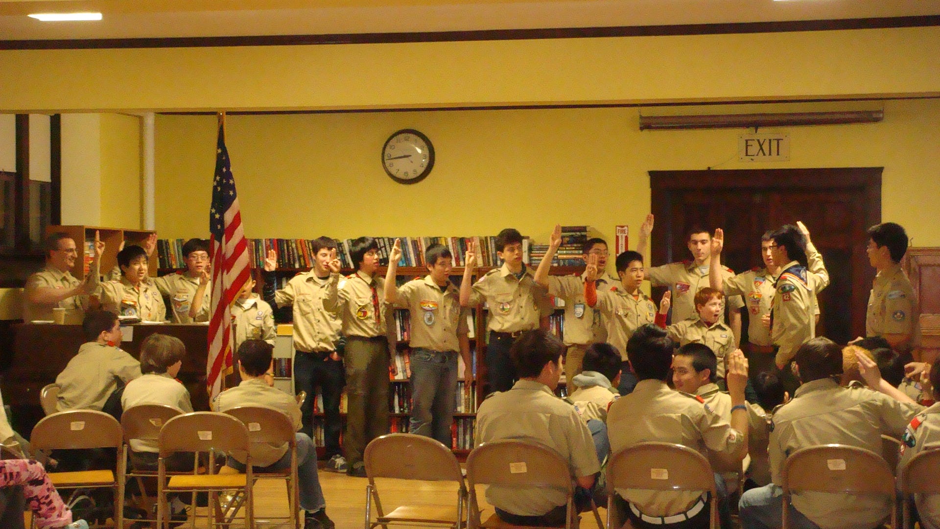 The only Boy Scout troop where age doesn't matter: 'It was like coming  home