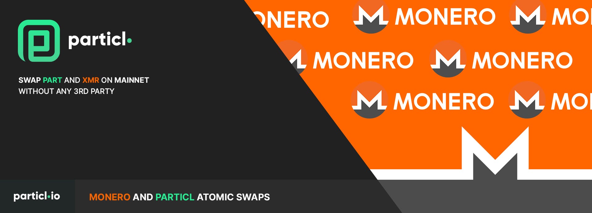 Monero and Particl Atomic Swaps. Swap PART and XMR on Mainnet Without… | by  Crypto Guard | Particl News | Medium