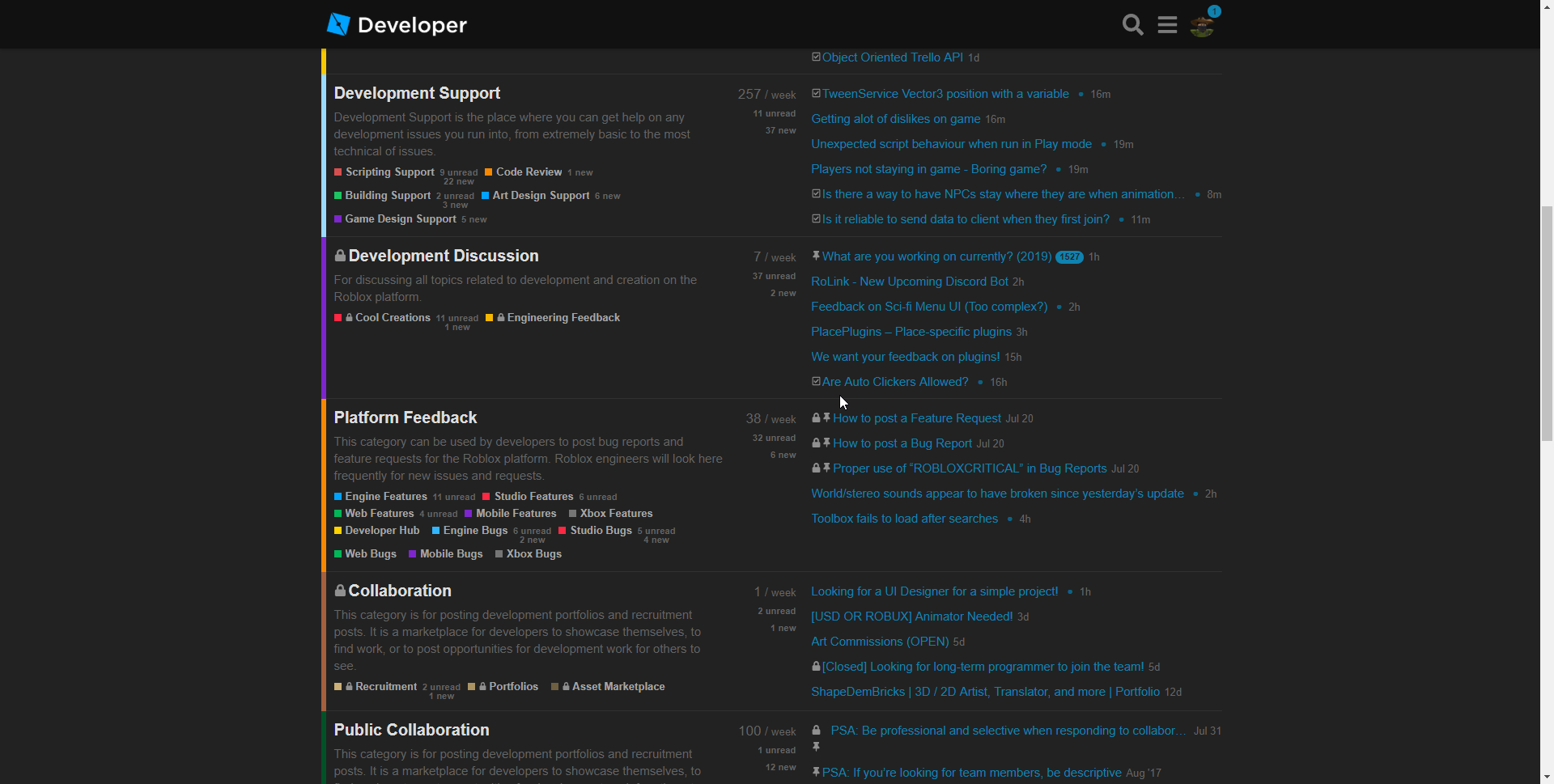 Badges for DevForum Posts - Community Resources - Developer Forum