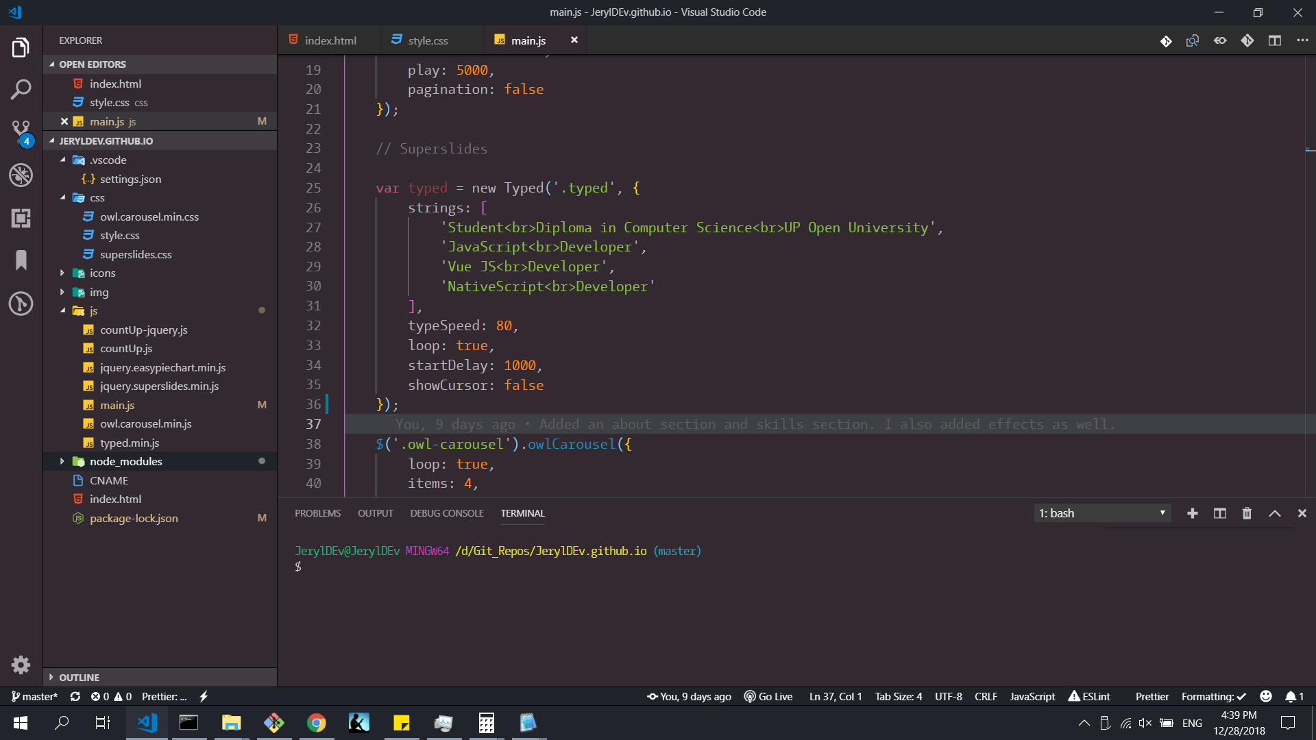 Vs code language