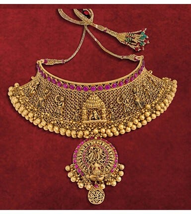 Best Bridal Gold Jewellery Online 2022 | Krishna Jewellers, Pearls, and ...