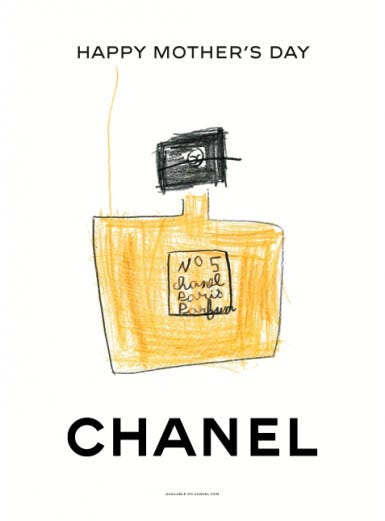 A travel-sized bottle for Chanel's iconic N°5 fragrance