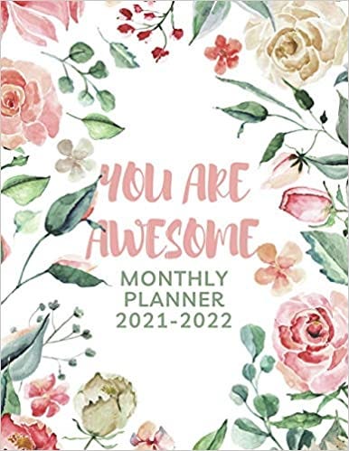 Download In !PDF You Are Awesome — Monthly Planner 2021–2022: 2 Year ...