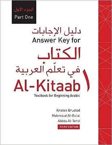 READ/DOWNLOAD*? Answer Key For Al-Kitaab Fii Ta Callum Al-cArabiyya A ...