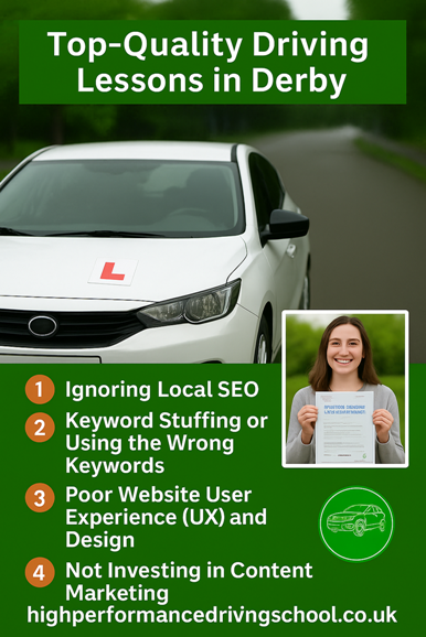 Top 5 SEO Mistakes Derby Startups Make — And How to Avoid Them