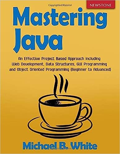READ/DOWNLOAD@# Mastering Java: An Effective Project Based Approach ...
