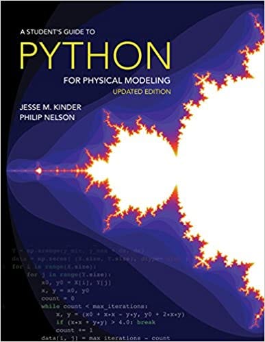 Download In @!PDF A Student’s Guide to Python for Physical Modeling ...