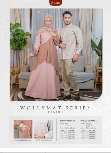 Busana Gamis Dan Koko Lebaran Terbaru
