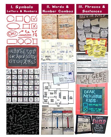 How to Teach Writing by Using Letters, Numbers, Words, Phrases ...