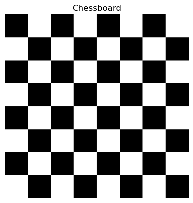 Create Chessboard Using Matplotlib Python