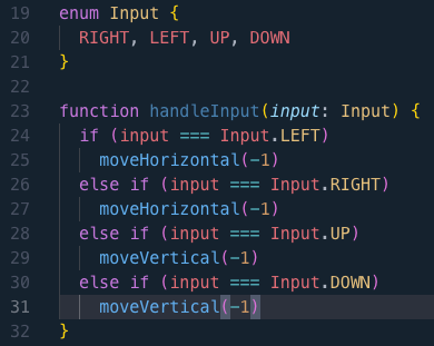 with enum