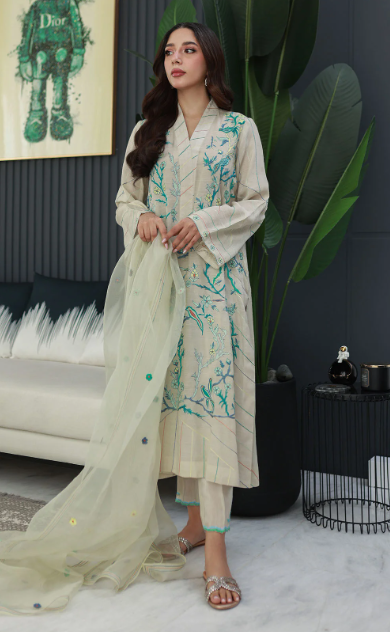 Seashell White by Nadia Khan Official