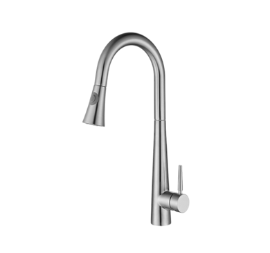 Pull-out Kitchen Tap With 2 Jets 360° Swivel Kitchen Mixer Tap With 2 Cold Hot Spray Modes Available Gold 86263993 - View #13