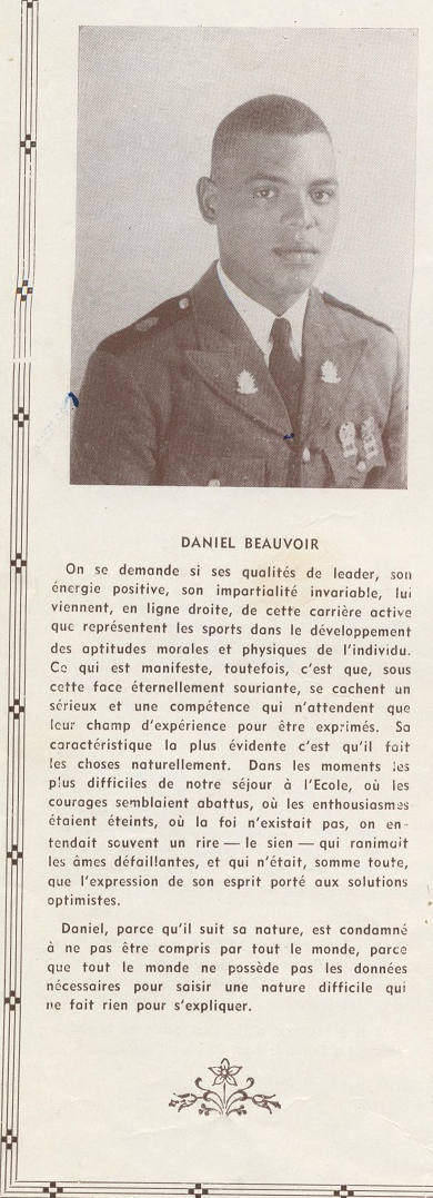 Daniel Beauvoir, Le Flambeau, Ecole Militaire d’Haiti, 1939–41; coll ...