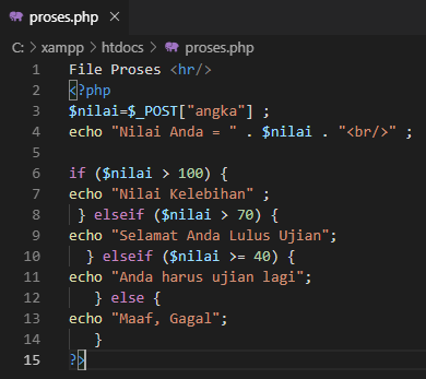 TUTORIAL MEMBUAT STATEMENT KONDISIONAL DENGAN BAHASA PHP | by Arkan ...