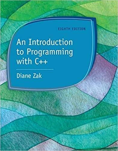 An Introduction to Programming with C++ (8th Edition) — eBook PDF | by ...
