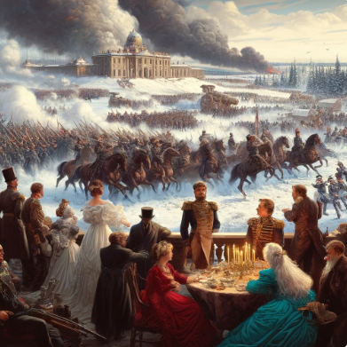 War and Peace by Leo Tolstoy. An Epic Tale of Love, War, and Russian ...