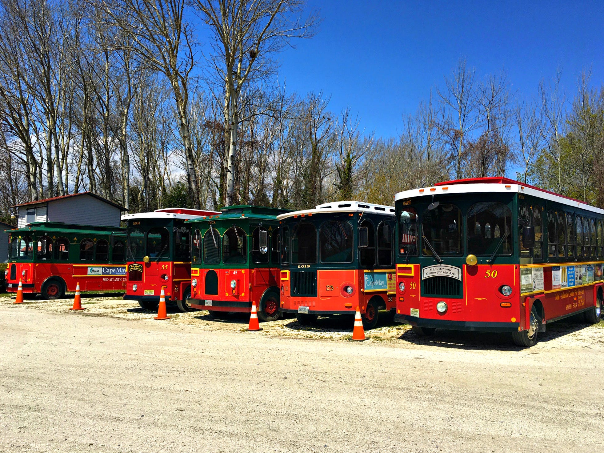 Cape May's ubiquitous Red Trolleys and the people who drive them | by Cape  May MACNewsfeed | Medium
