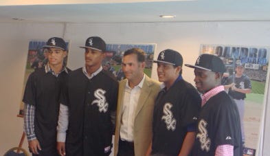 Chicago White Sox on X: Coach Nicky D. & his crew. #NextSox