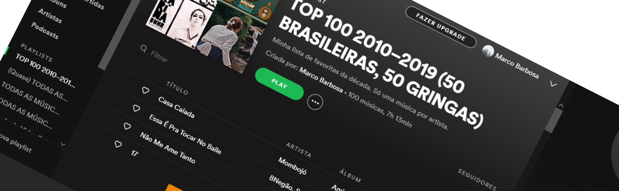 TOP 100 2010–2019 (50 BRASILEIRAS, 50 GRINGAS) | by Marco Antonio Barbosa |  Telhado de Vidro | Medium