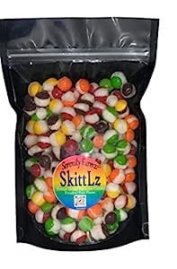 Premium Freeze Dried Skittles - 1 Pound Cosmic Crunchies Freeze Dried Candy  - Space Age Snacks Freeze Dry Candy Freetles Dry Freeze Candy for All Ages