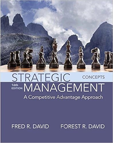 READ/DOWNLOAD%) Strategic Management: A Competitive Advantage Approach ...