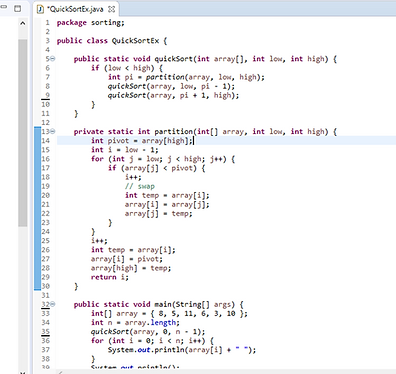 Sorting functions in Java. Sorting is a class of algorithms in… | by ...