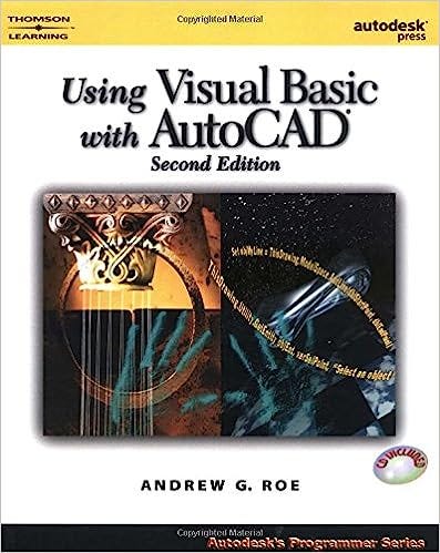 READ/DOWNLOAD#+ Using Visual Basic with AutoCAD 2000 (Autodesk’s ...