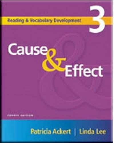 READ/DOWNLOAD=% Cause & Effect (Reading & Vocabulary Development, 3 ...