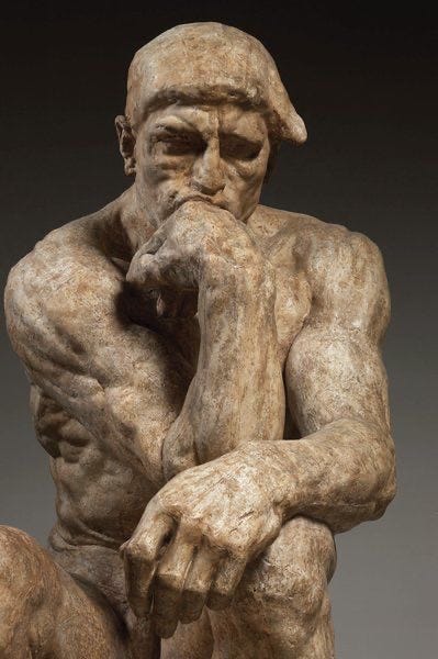 How Rodin's The Thinker can help us find peace | by Mike Duffy | Medium