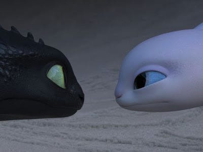 400px x 300px - Why Did They Have to Airbrush the Light Fury in 'How to Train Your Dragon  3'? | by Christa D. Terry | Medium