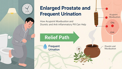 Enlarged Prostate and Frequent Urination: How Acupoint Moxibustion and Diuretic and…
