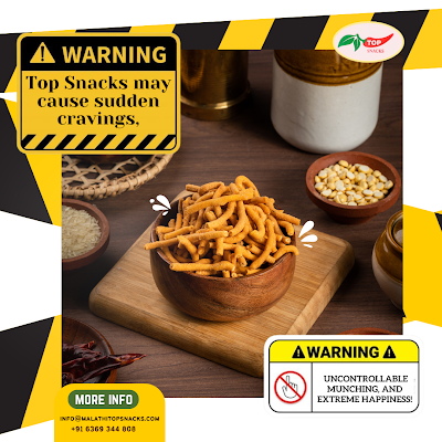 Best Snacks — “Warning: Top Snacks may cause sudden cravings
