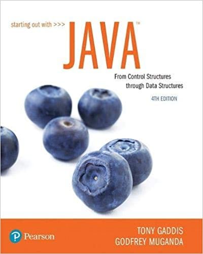 PDF Download! Starting Out with Java: From Control Structures through ...