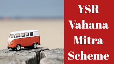 YSR Vahana Mitra Scheme 2021