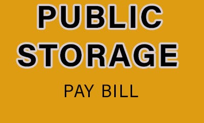 Public Storage Bill Pay Online
