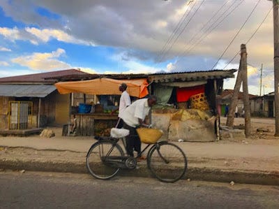 Balayinda Afrika, Ilk Izlenimler ve Zanzibar