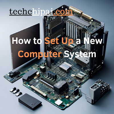 How to Set Up a New Computer System , set up computer system | by ...