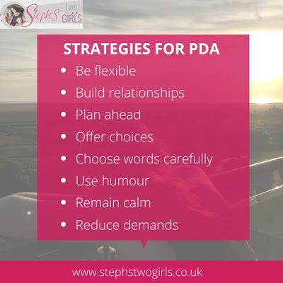 Ten things you need to know about Pathological Demand Avoidance (PDA) -  Steph's Two Girls