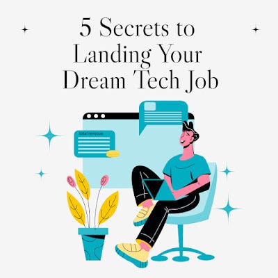 5 Secrets to Landing Your Dream Tech Job | by Saddam Hayat | Medium