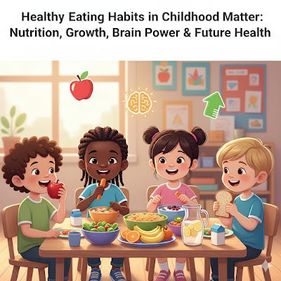 Why Childhood Nutrition Shapes Growth, Brain Power, and Adult Health