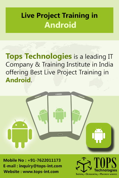 Why Android is the best for final year project development? | by TOPS ...