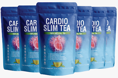 Daily Natural Weight Loss & Heart Health Support with Cardio Slim Tea