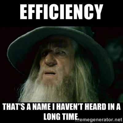 Efficiency